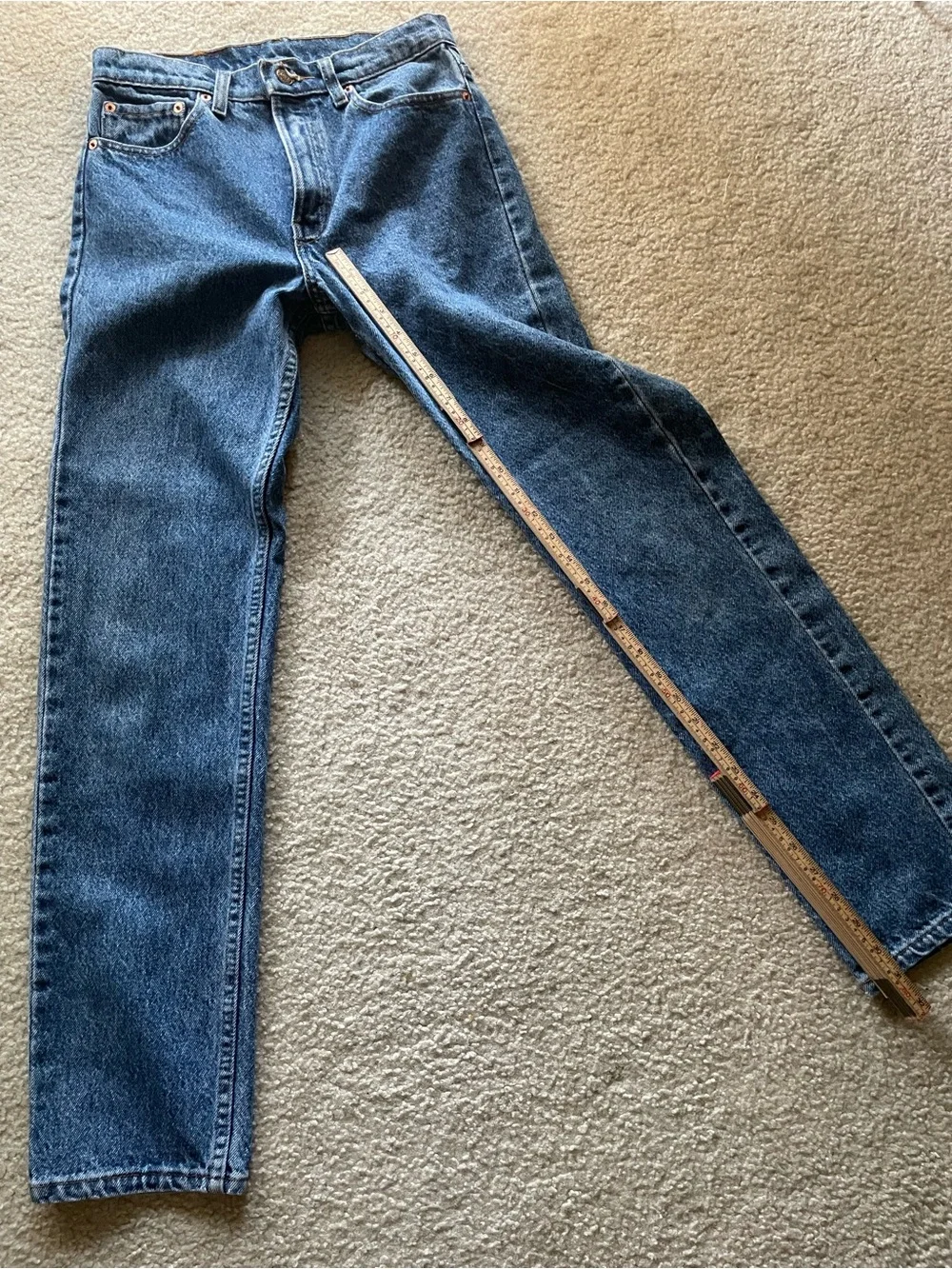 Levi's *Vintage* 505 Made in USA Men's Straight Leg Blue Jeans Size 29x32